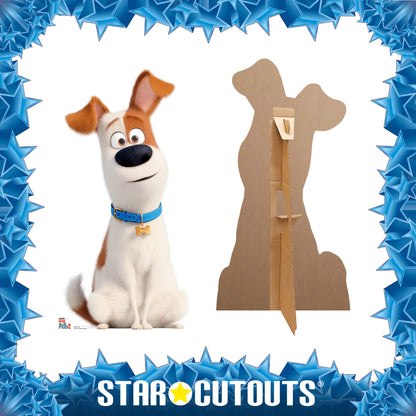 SC1373 Max Terrier Dog Secret Life of Pets Cardboard Cut Out Height 89cm