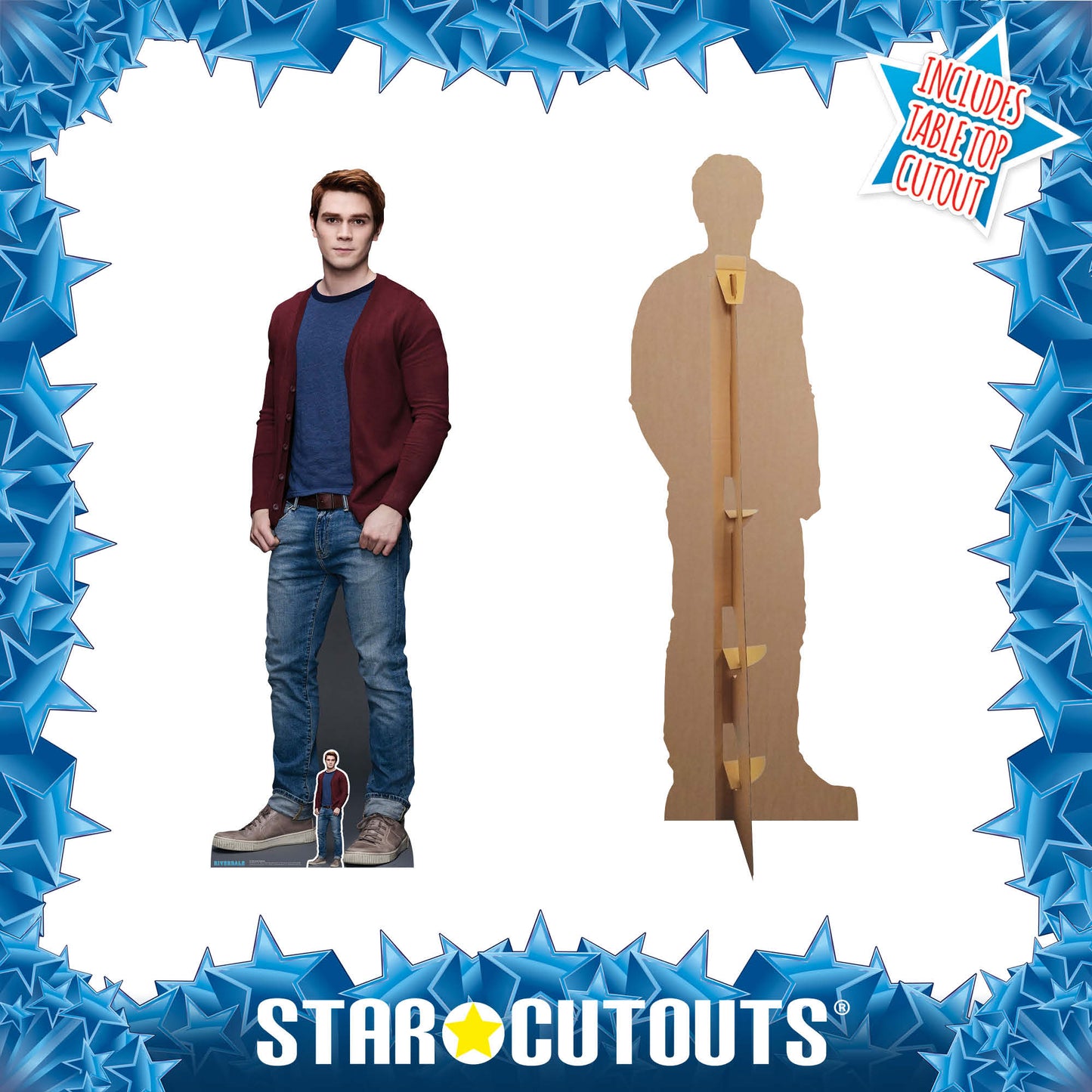 SC1385 Archie Andrews (KJ APA Riverdale) Cardboard Cut Out Height 184cm
