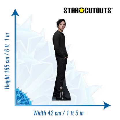 SC1387 Jughead Jones (Cole Sprouse) Riverdale Cardboard Cut Out Height 185cm