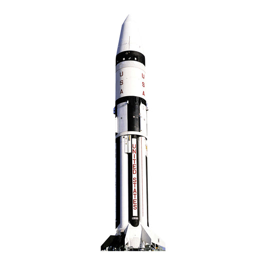 SC138 Rocket (Real Space Craft) Cardboard Cut Out Height 186cm