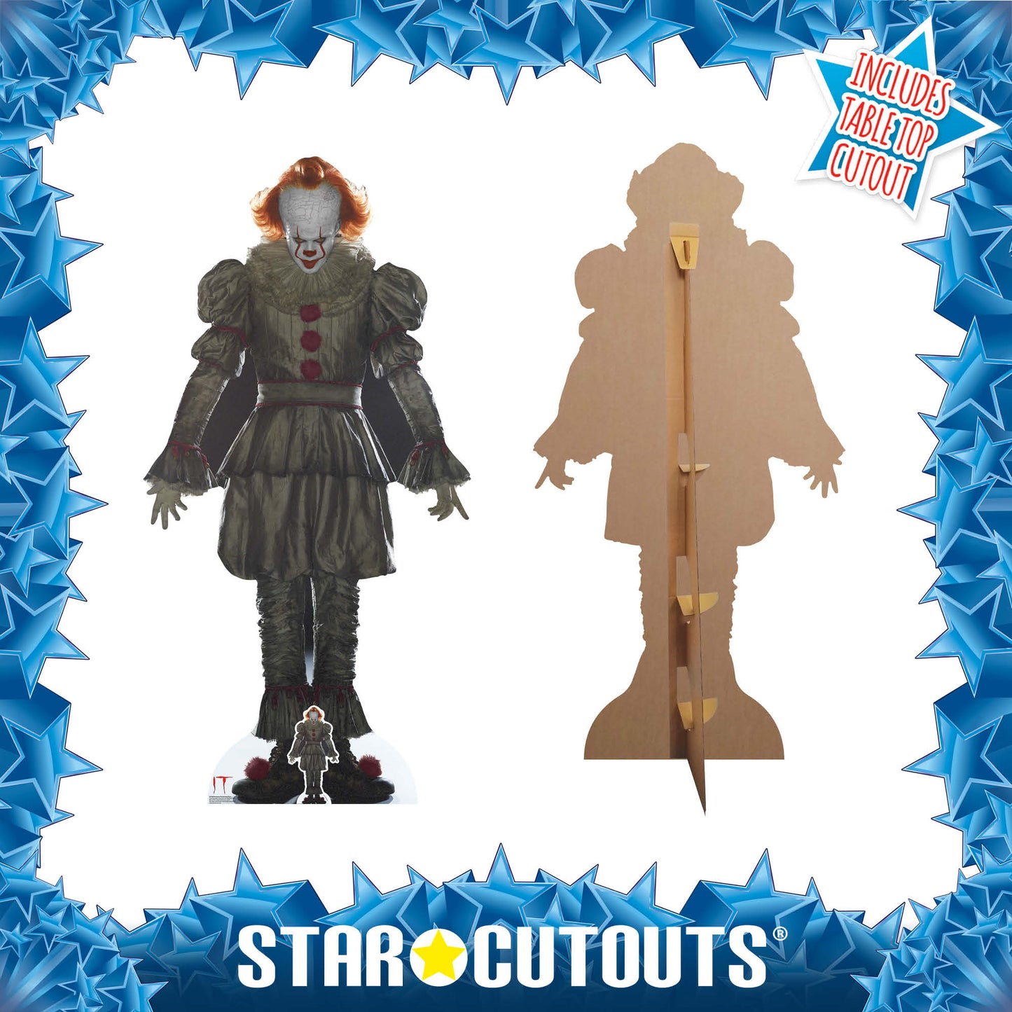 SC1392 Pennywise The Dancing Clown Cardboard Cut Out Height 192cm