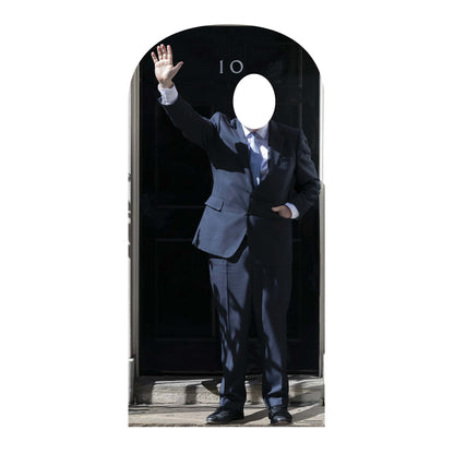 SC1453 Prime Minister Stand In PoliticIan Cardboard Cut Out Height 184cm
