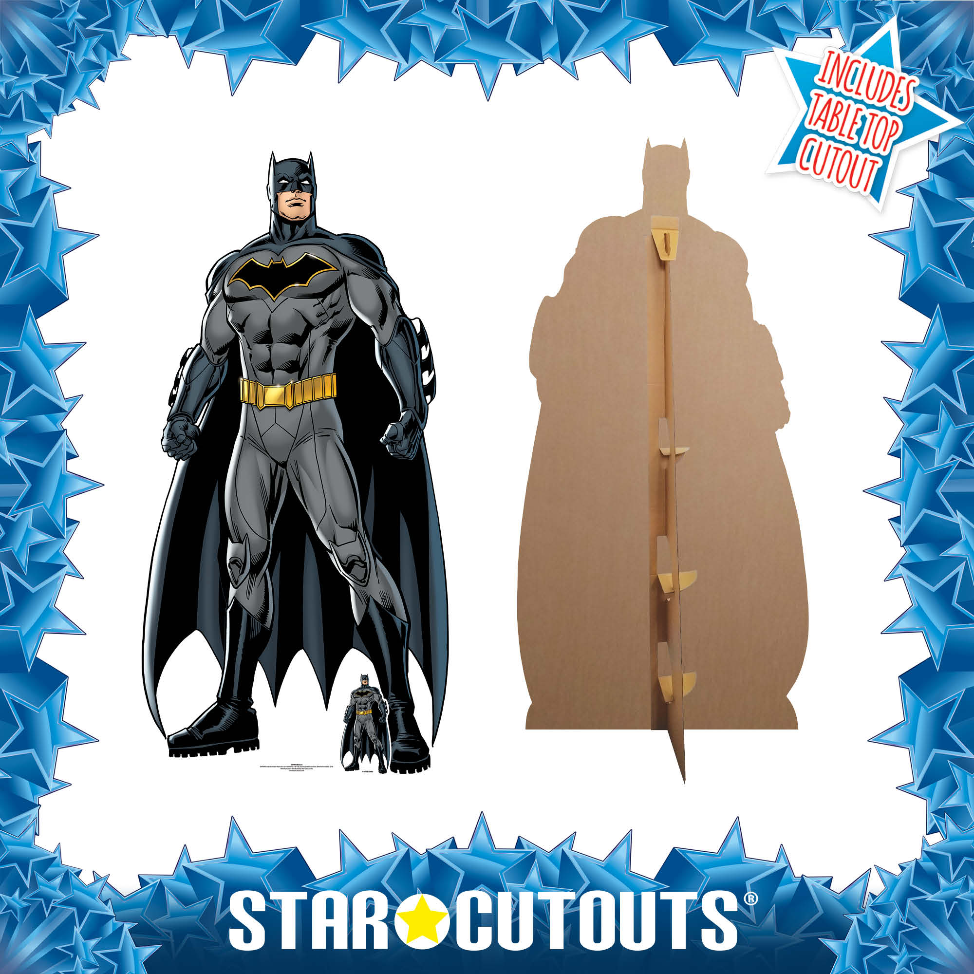 Star Cutouts SC1455 Batman Caped Crusader Fun for DC Star Cutouts SC1455 Batman Caped Crusader Fun for DC