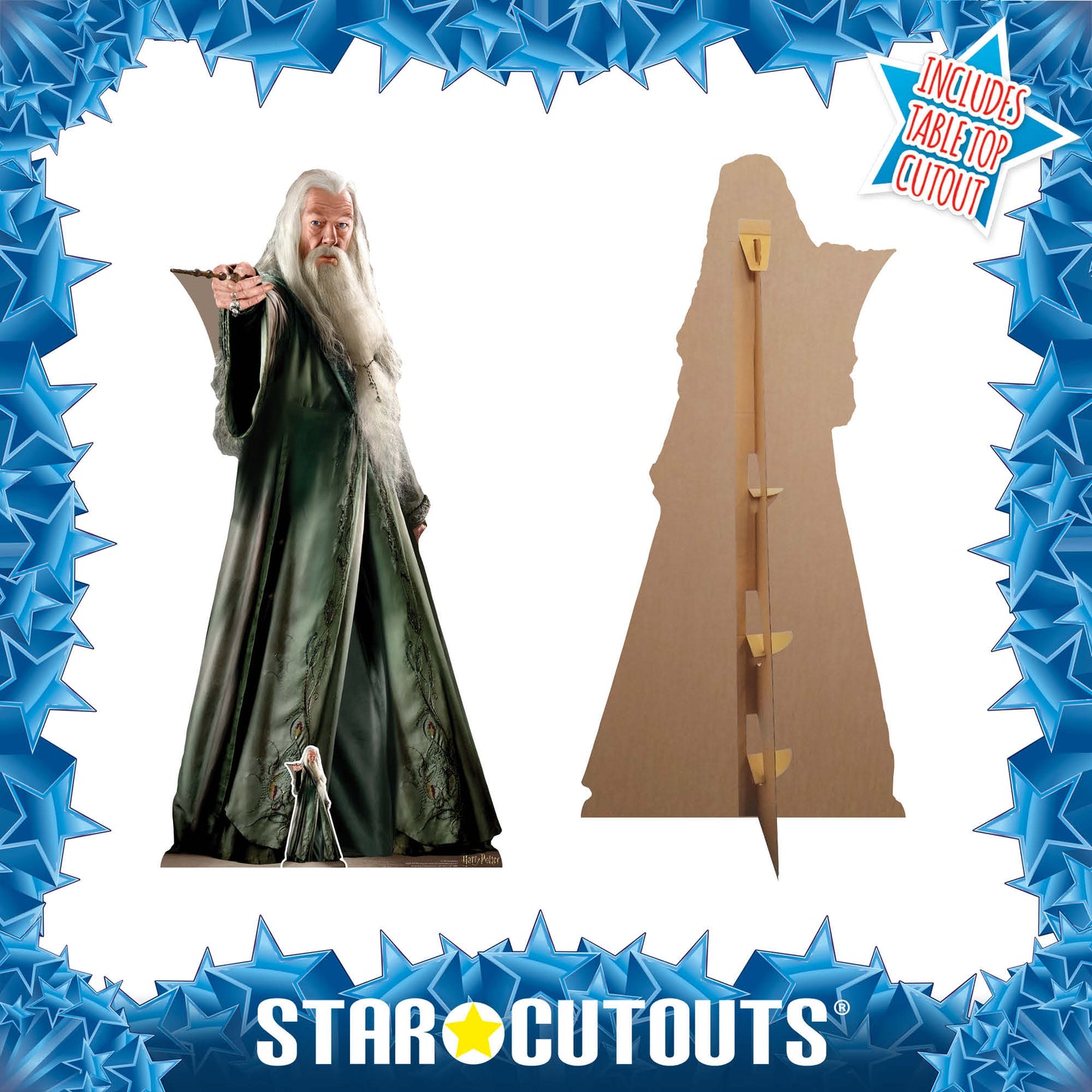 SC1469 Albus Percival Wulfric Brian Dumbledore Cardboard Cut Out Height 185cm