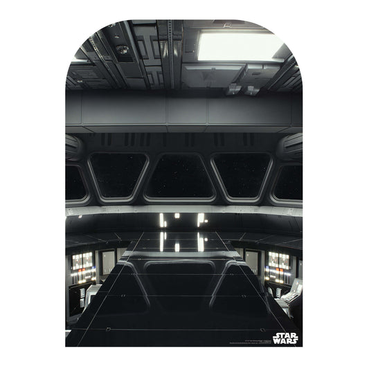 SC1471 Star Destroyer Bridge Child Size Star Wars Cardboard Cut Out Height 130cm