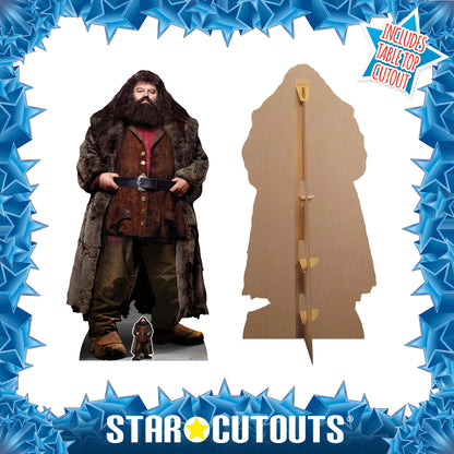 SC1477 Rubeus Hagrid Half Giant Half Human Harry Potter Cardboard Cut Out Height 197cm