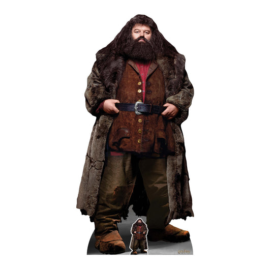 SC1477 Rubeus Hagrid Half Giant Half Human Harry Potter Cardboard Cut Out Height 197cm