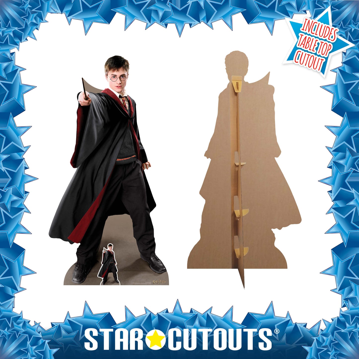 SC1478 Harry Potter Quidditch Captain Cardboard Cut Out Height 170cm