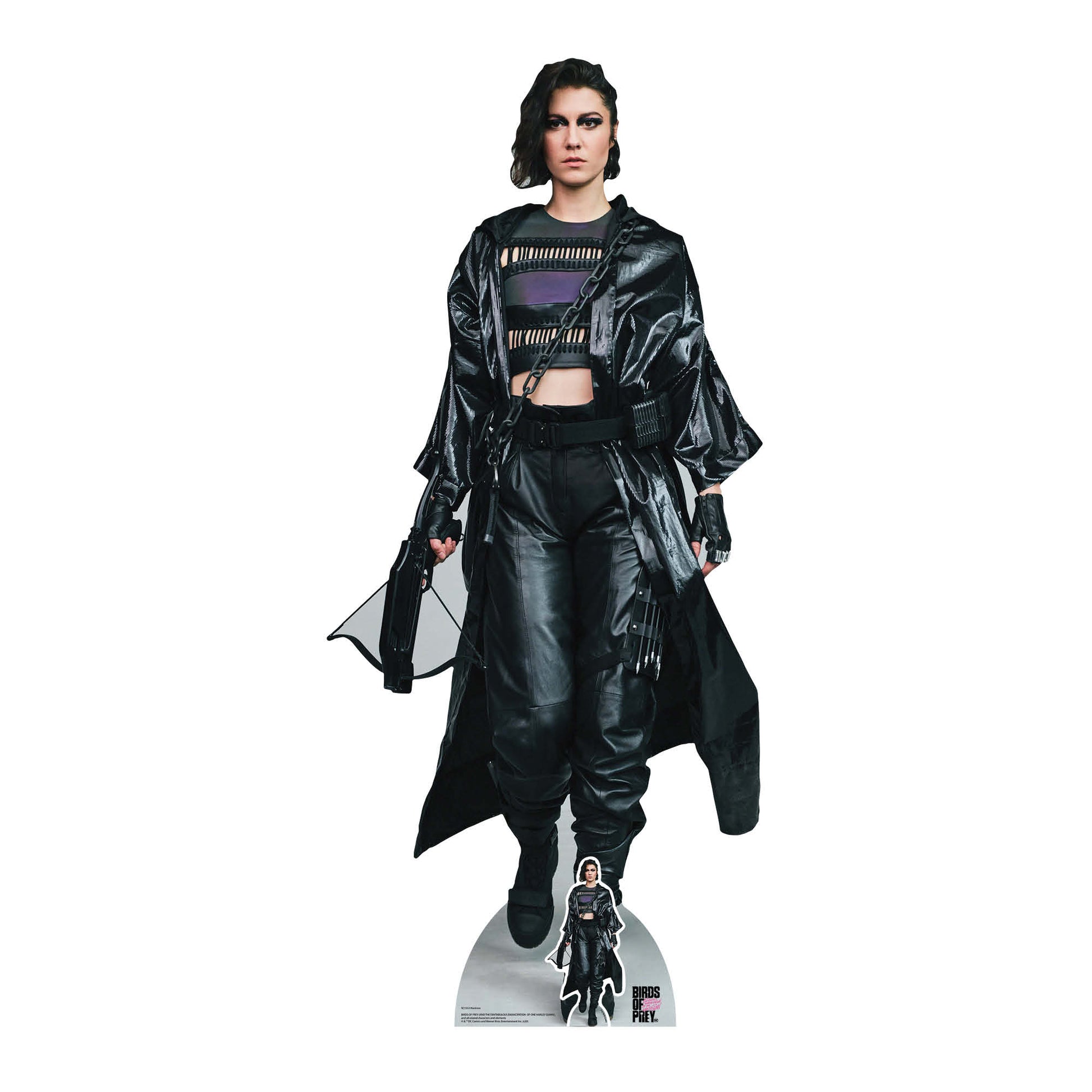 SC1512 Huntress Birds of Prey Mary Elizabeth Winstead Cardboard Cut Out Height 174cm - Star Cutouts