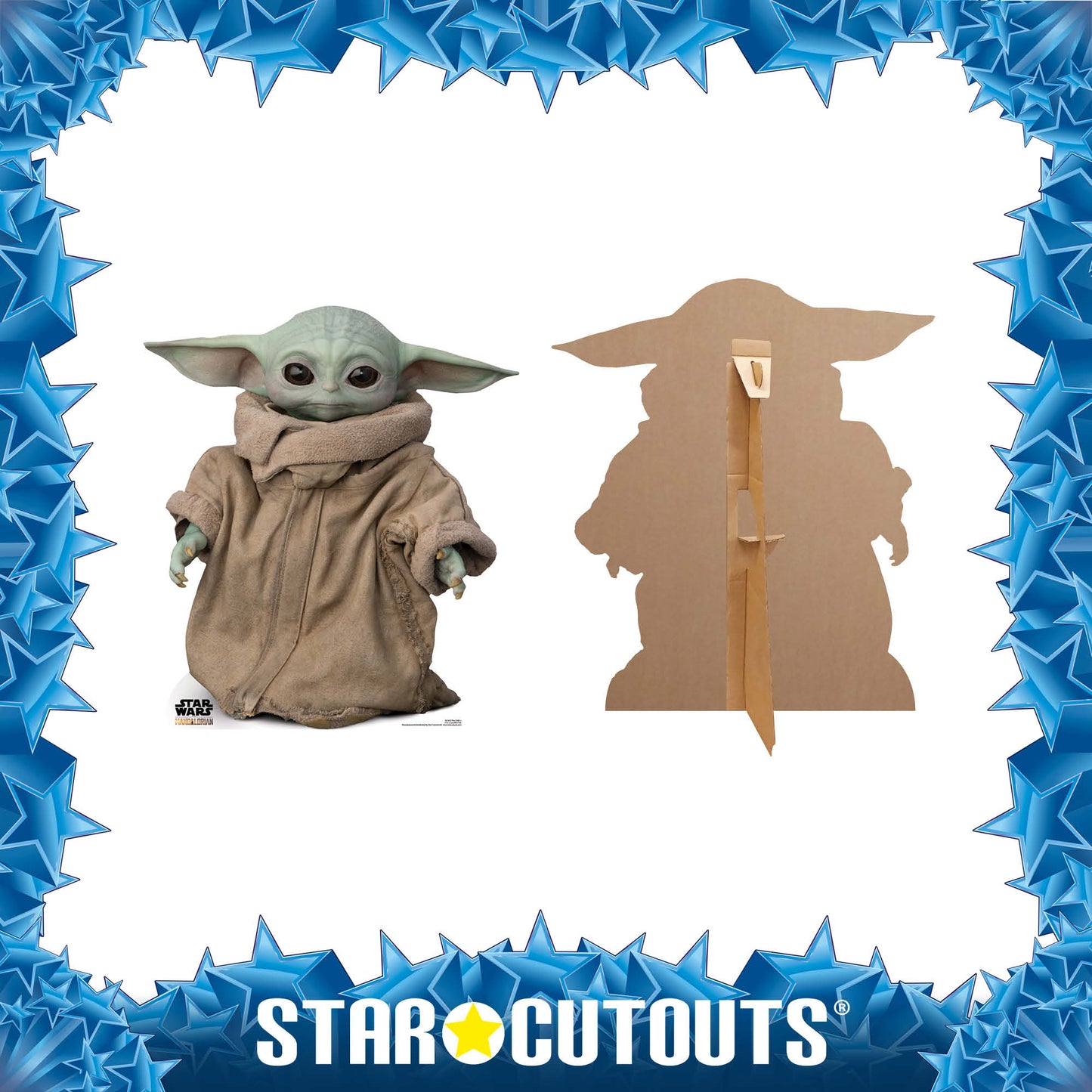 SC1515 Force-Sensitive Foundling The Child Baby Yoda The Mandalorian Cardboard Cut Out Height 89cm
