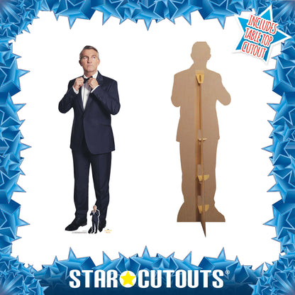 Bradley Walsh Graham Spyfall Suit Doctor Who Cardboard Cut Out Height 177cm - Star Cutouts