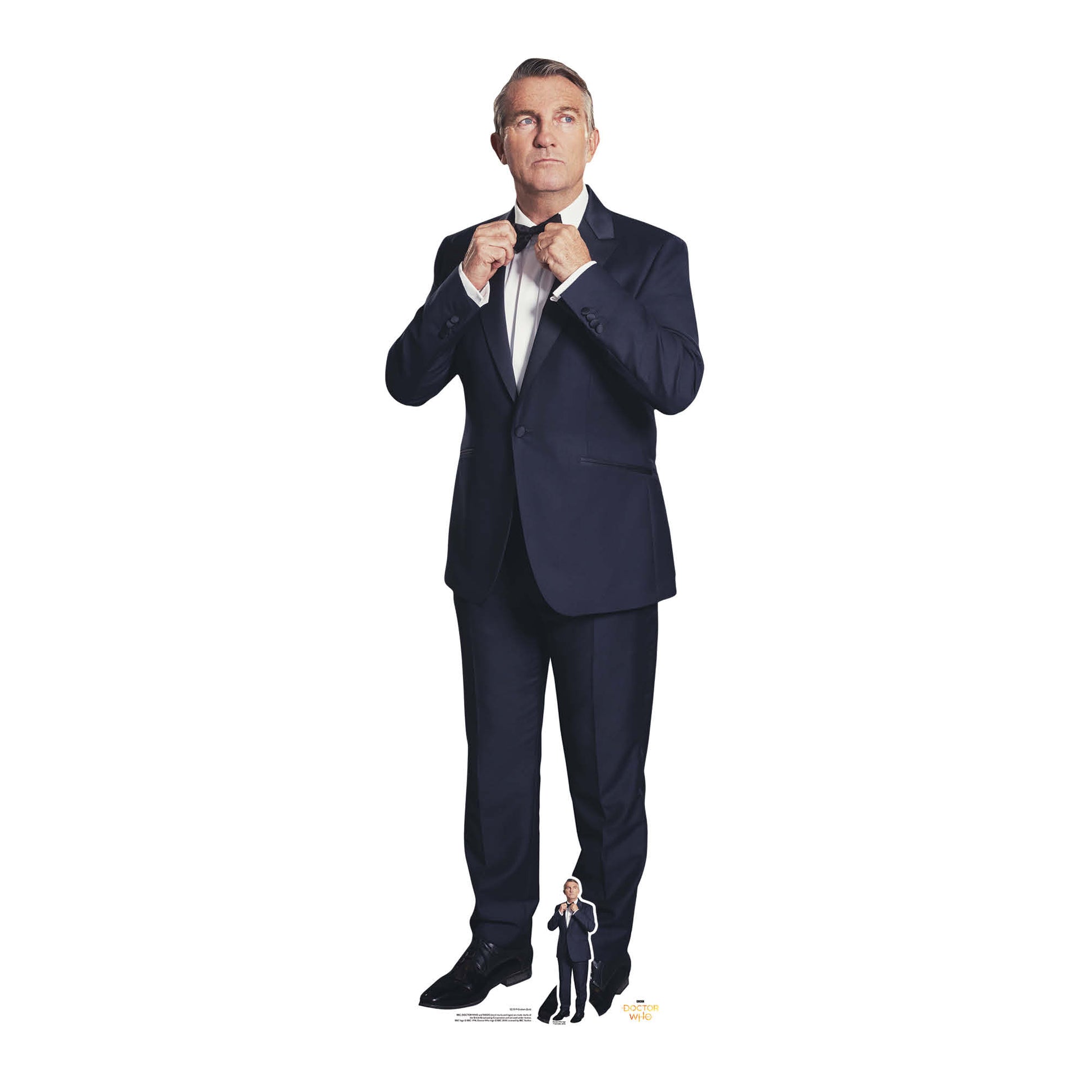 Bradley Walsh Graham Spyfall Suit Doctor Who Cardboard Cut Out Height 177cm - Star Cutouts