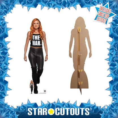 SC1520 Becky Lynch The Man Cardboard Cut Out Height 169cm