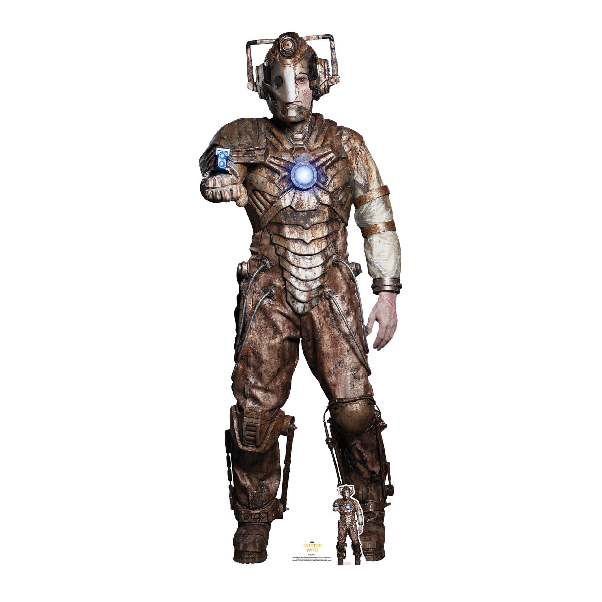 Ashad The Lone Cyberman Doctor Who Cardboard Cut Out Height 193cm - Star Cutouts