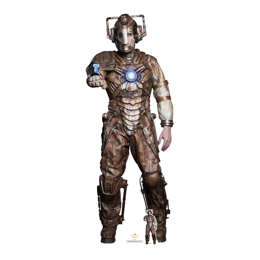 Ashad The Lone Cyberman Doctor Who Cardboard Cut Out Height 193cm - Star Cutouts