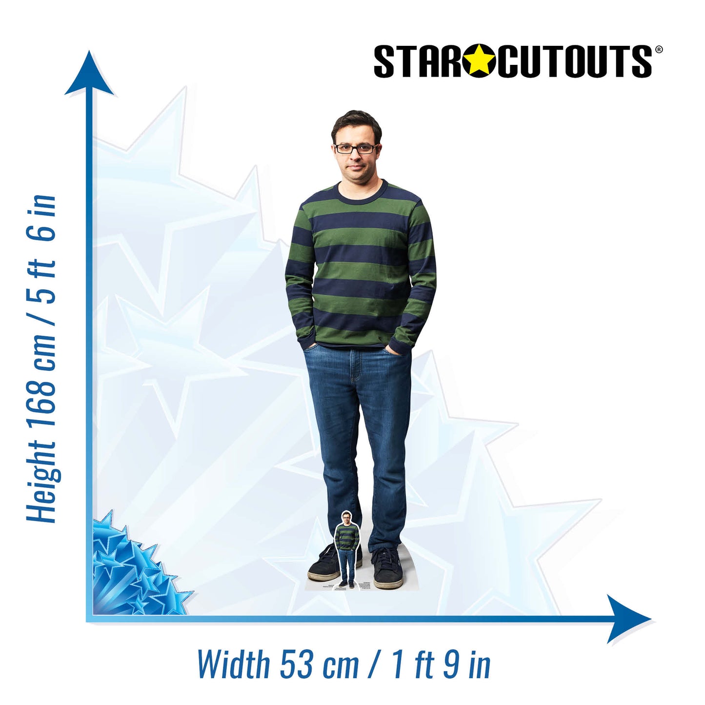 SC1569 Adam Friday Night Dinner Simon Bird Cardboard Cut Out Height 168cm