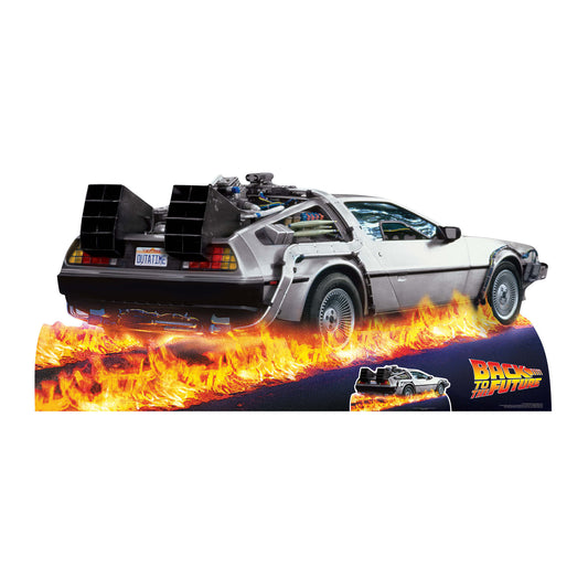 SC1574 DeLorean Car Back to The Future Cardboard Cut Out Height 90cm - Star Cutouts