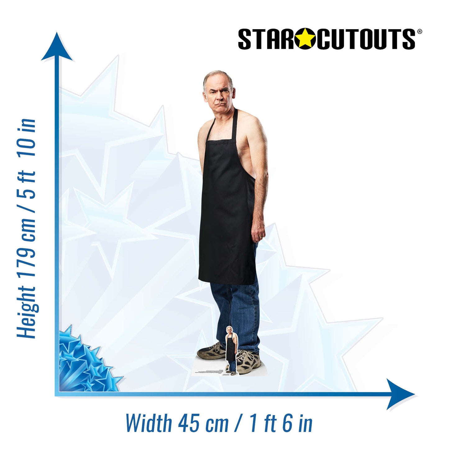 SC1576 Martin (Dad) Lifesize Cardboard Cutout With Mini