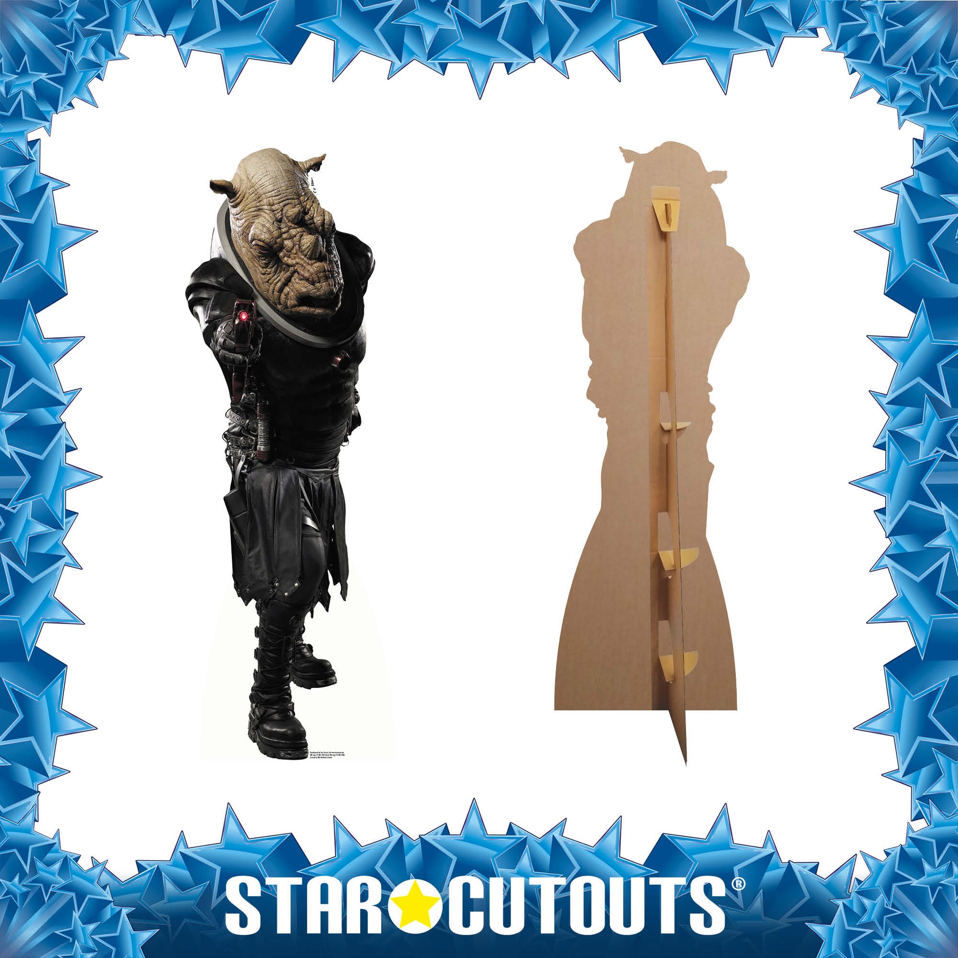 Judoon Cardboard Cut Out Height 187cm - Star Cutouts