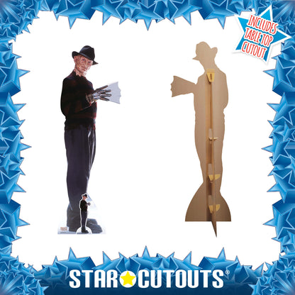 SC1594 Freddy Kreuger - Freddy's Glove Cardboard Cut Out Height 183cm