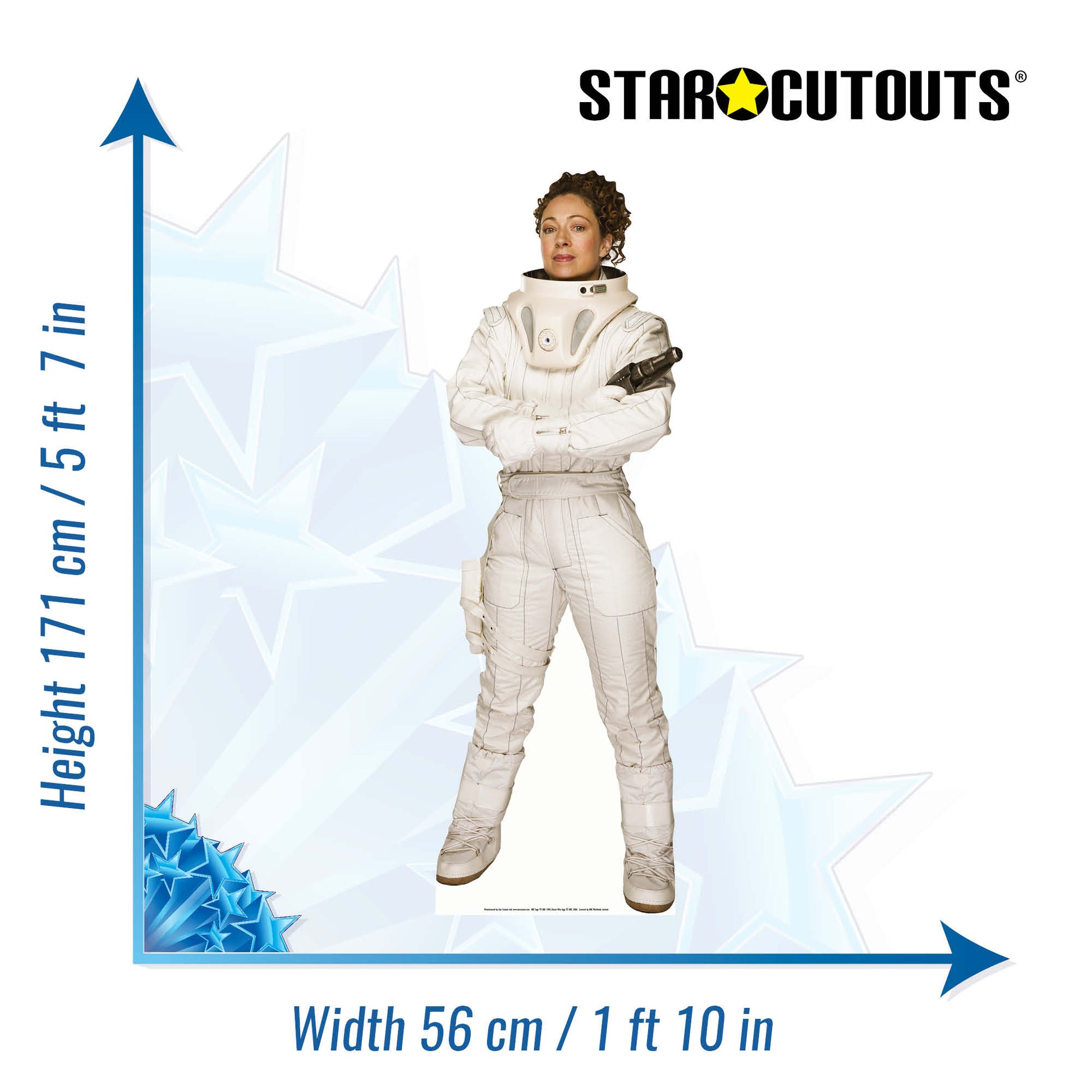River Song Cardboard Cut Out Height 171cm - Star Cutouts