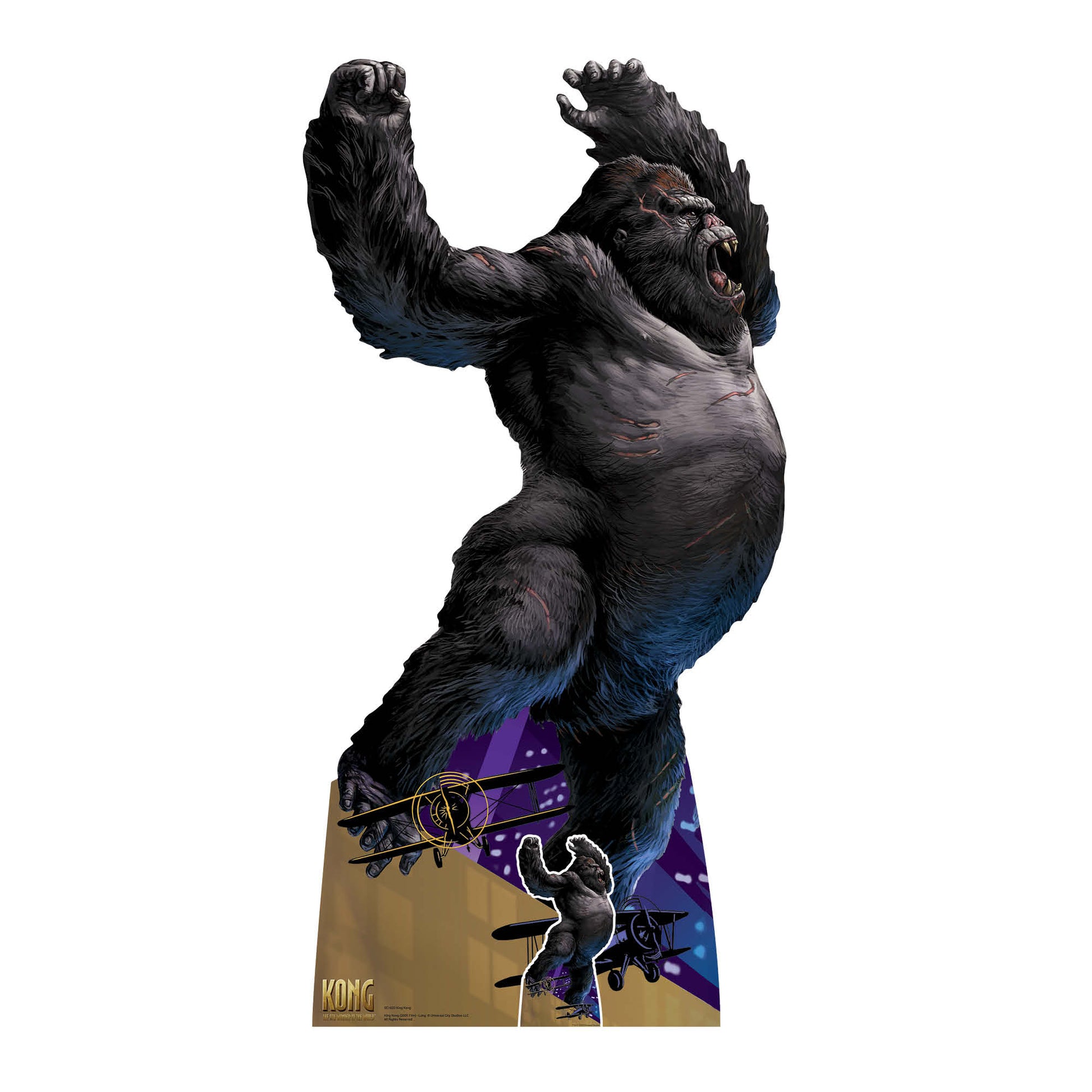 SC1633 King Kong Cardboard Cut Out Height 193cm - Star Cutouts