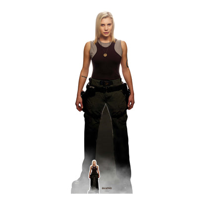 SC1642 Kara Thrace Starbuck Katee Sackhoff Battlestar Galactica Cardboard Cut Out Height 169cm - Star Cutouts