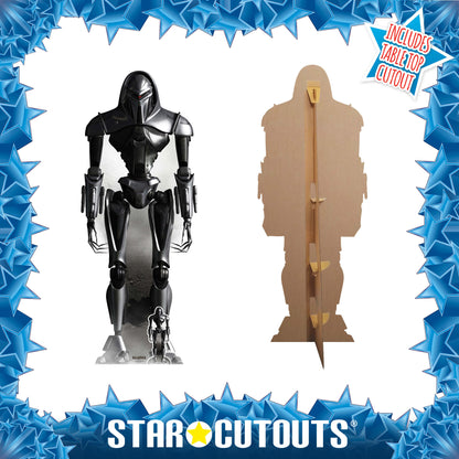 SC1643 Cylon Cybernetic Lifeform Node Battlestar Galactica Cardboard Cut Out Height 195cm - Star Cutouts