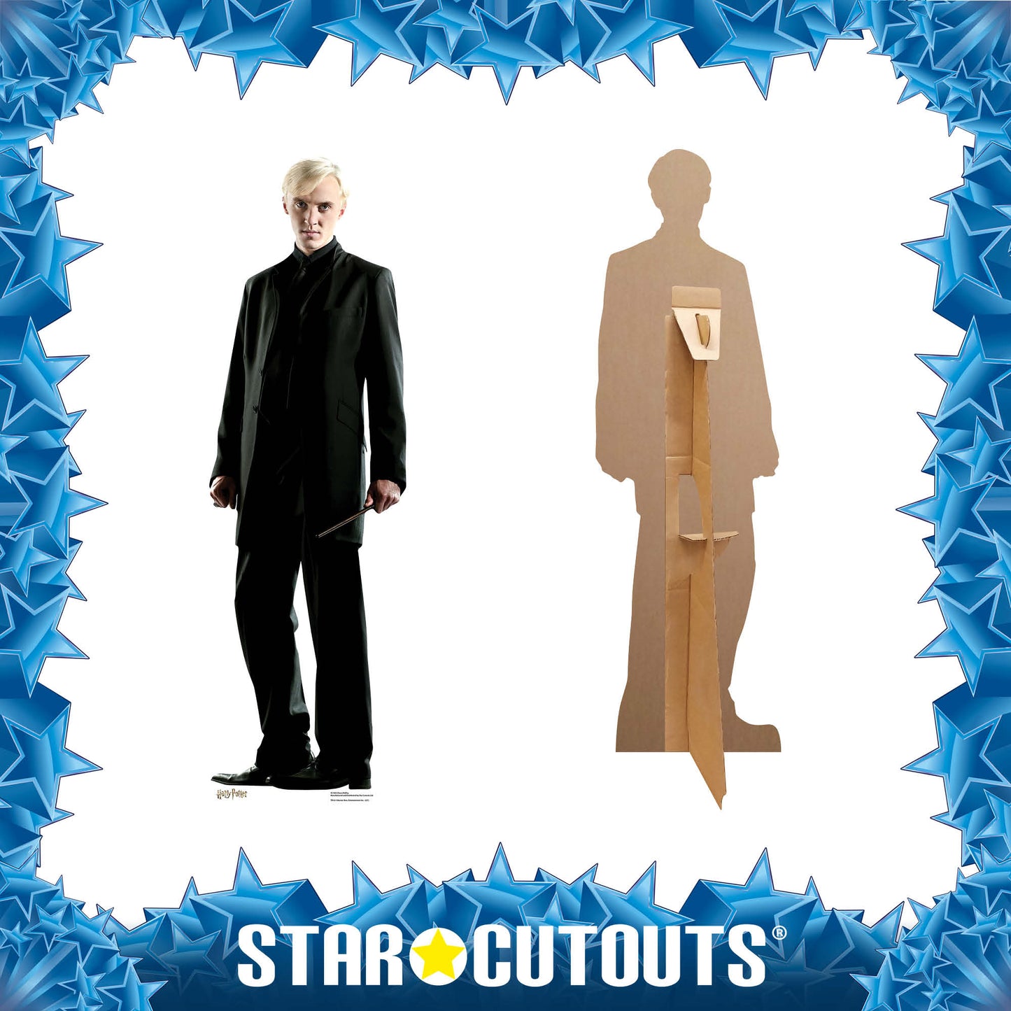 SC1655 Draco Malfoy Star Mini Cardboard Cut Out Height 90cm