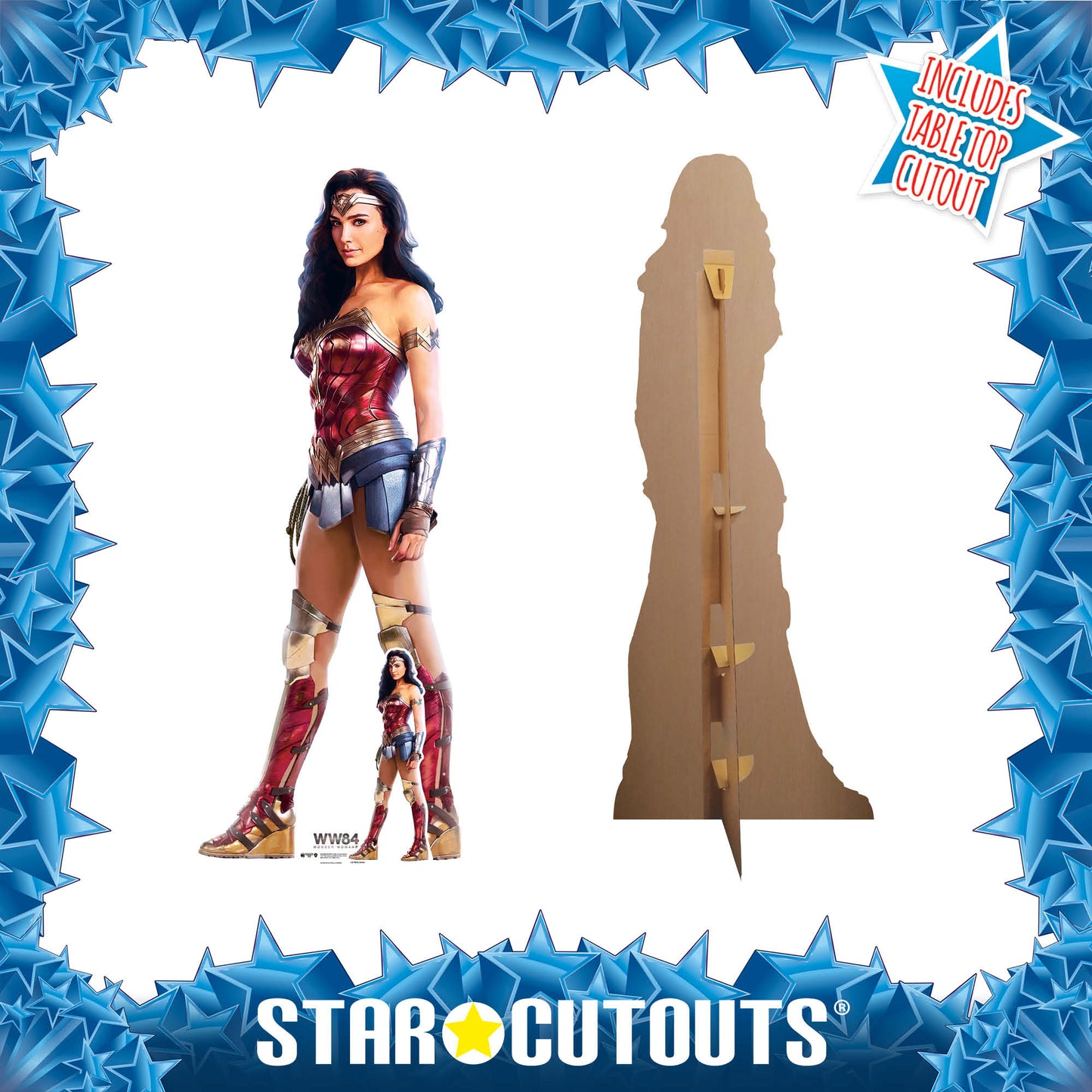 SC1660 Wonder Woman WW84 Cardboard Cut Out Height 186cm