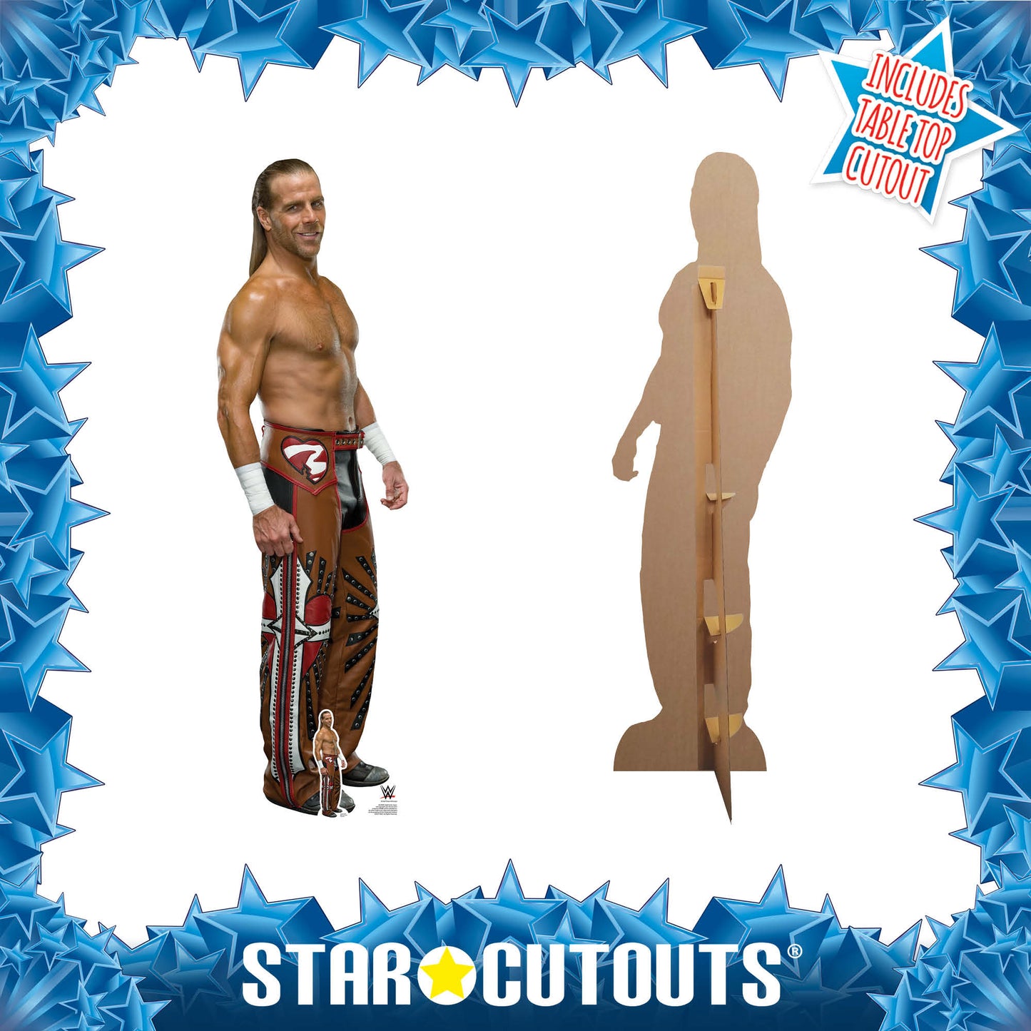 SC1667 Shawn Michaels WWE Cardboard Cut Out Height 185cm