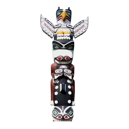 SC166 Totem Pole Cardboard Cut Out Height 171cm