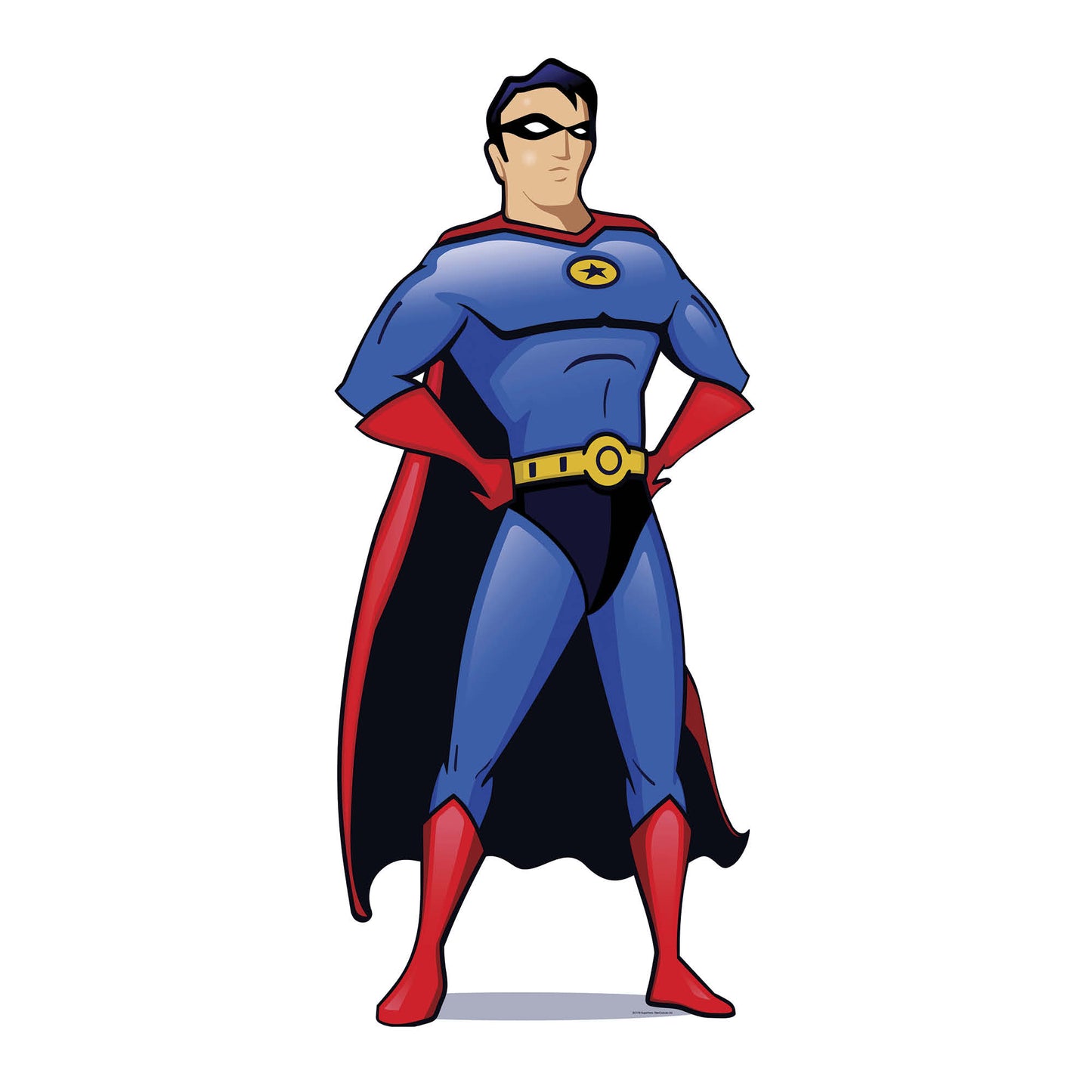 SC175 Superhero Cut-out Cardboard Cut Out Height 186cm