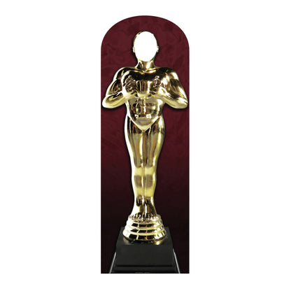 SC180 Award Statue 'Stand-In' Cardboard Cut Out Height 179cm