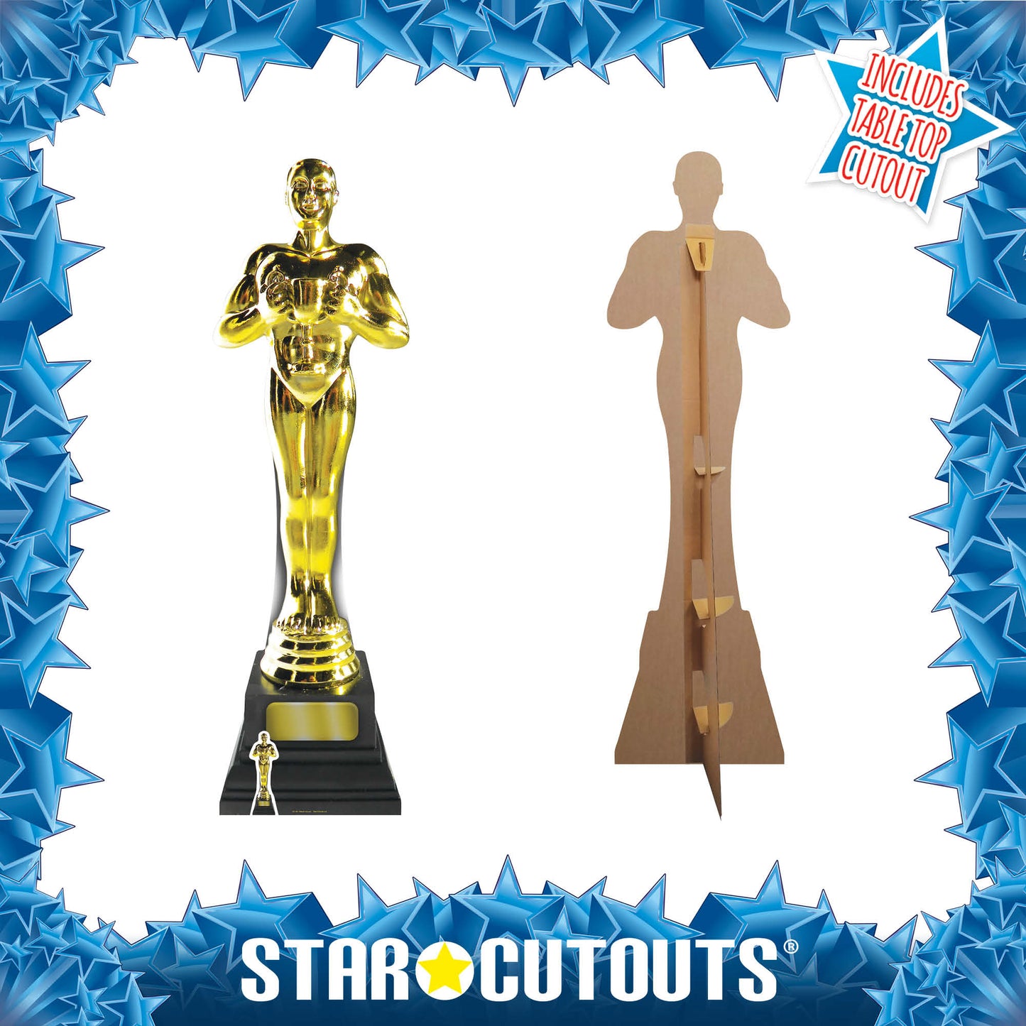 SC181 Golden Award cut-out Cardboard Cut Out Height 182cm
