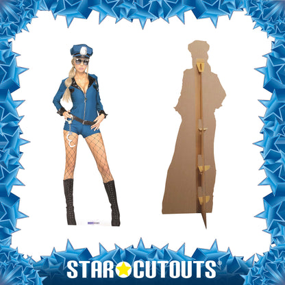 SC186 Miss Demeanor Cardboard Cut Out Height 179cm