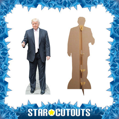 SC1950  Donald Trump (Pink Tie) Cardboard Cut Out Height 188cm