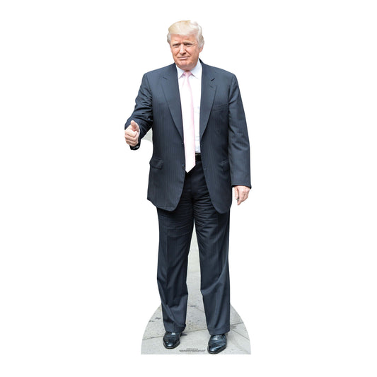 SC1950  Donald Trump (Pink Tie) Cardboard Cut Out Height 188cm