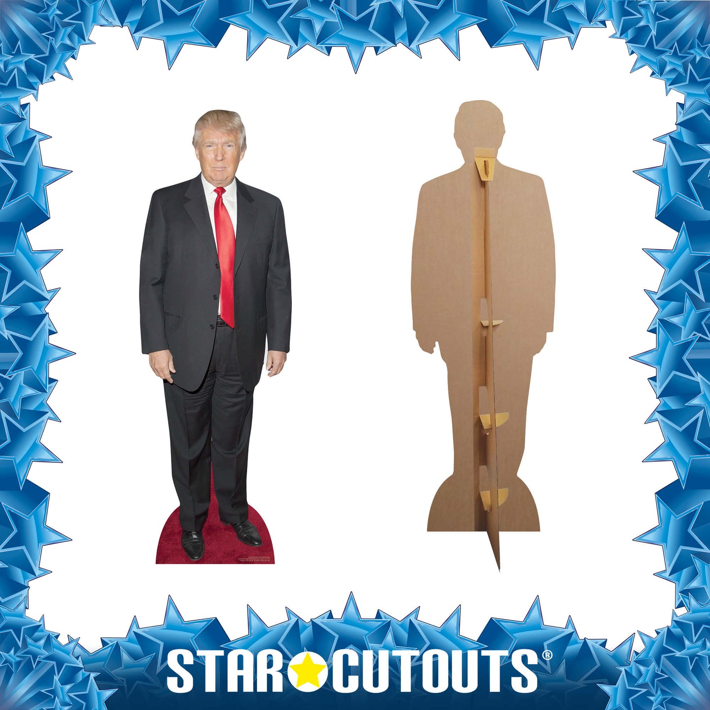 SC1951 Donald Trump (Red Carpet) Cardboard Cut Out Height 186cm