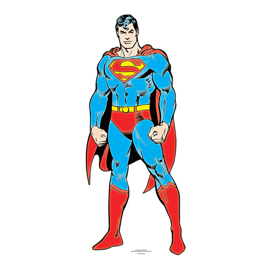 SC1955 Superman DC (Star Mini) Cardboard Cut Out Height 92cm