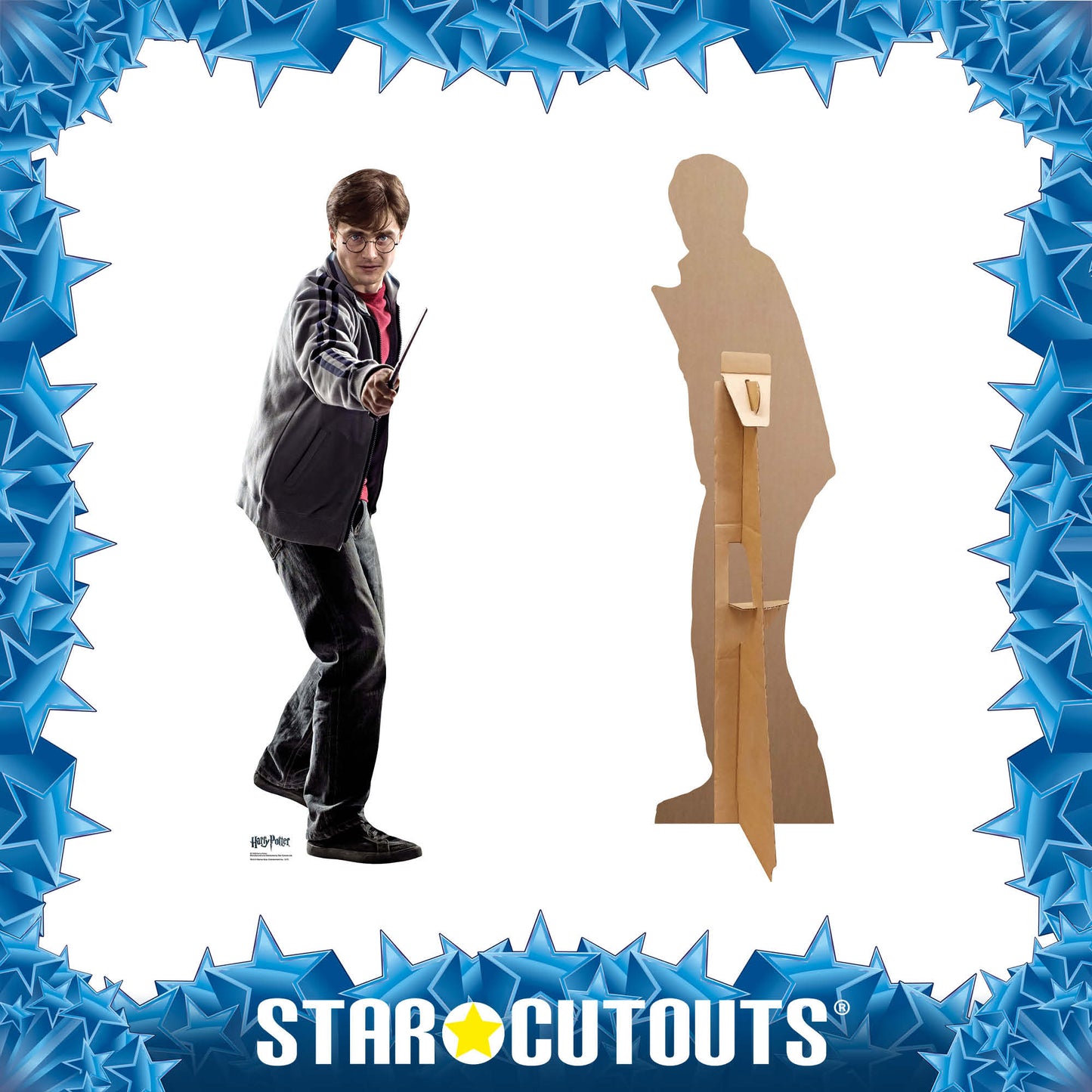 SC1958 Harry Potter Star Mini Cardboard Cut Out Height 92cm