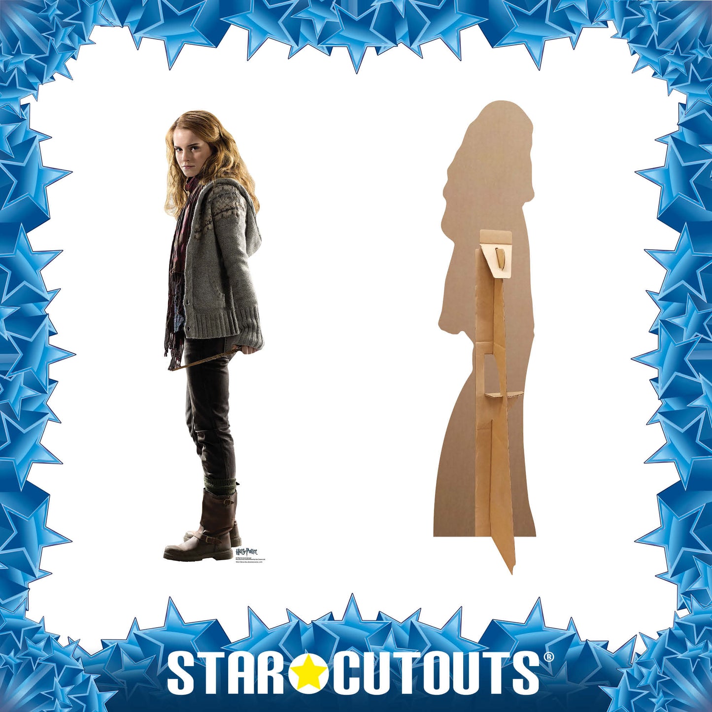 SC1962 Hermione Granger Star Mini Cardboard Cut Out Height 92cm