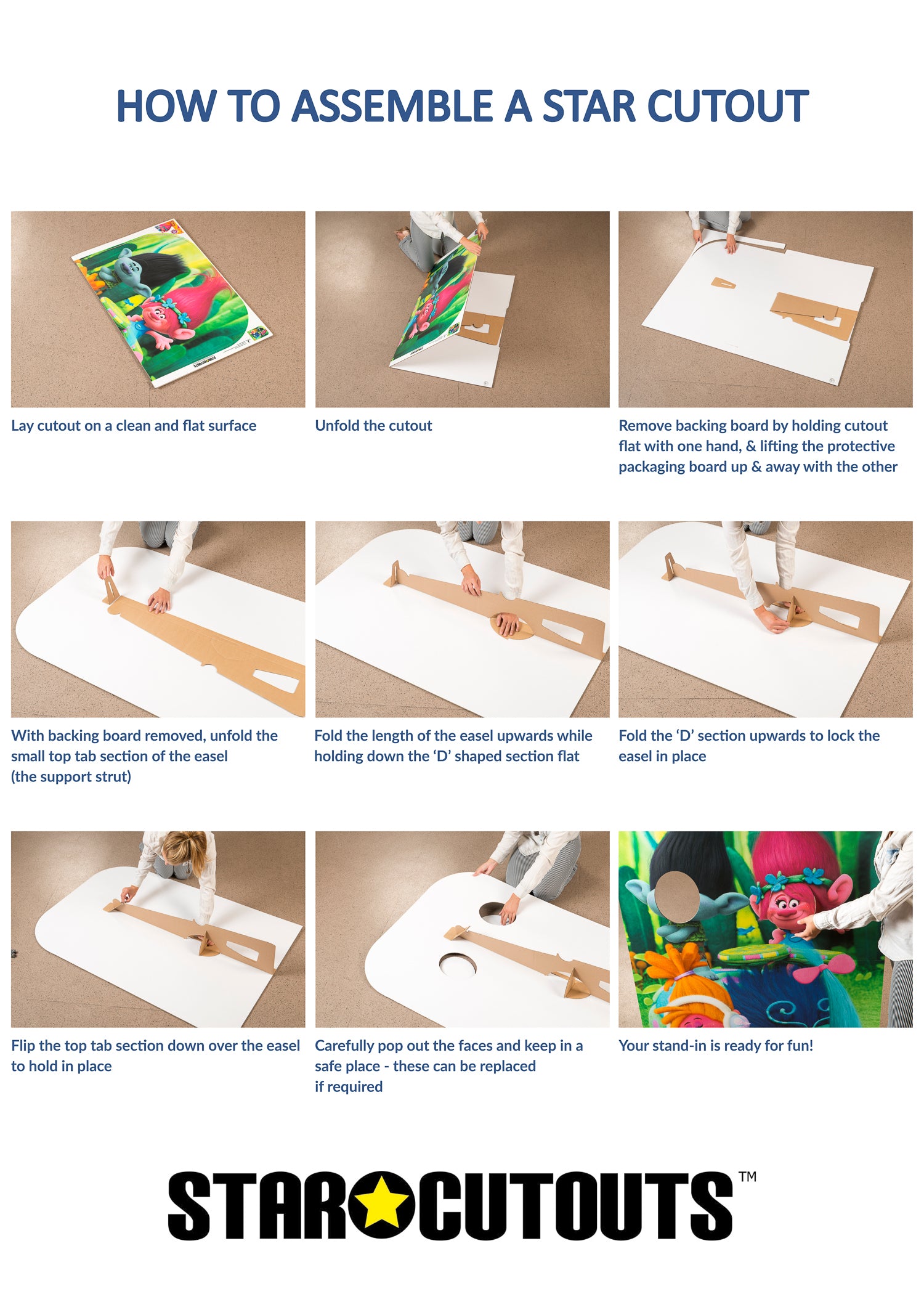 Star Plate Instructions.pdf Assembly Instructions – Star Cutouts