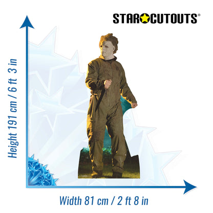 SC2009 Michael Myers Halloween Cardboard Cut Out Height 191cm