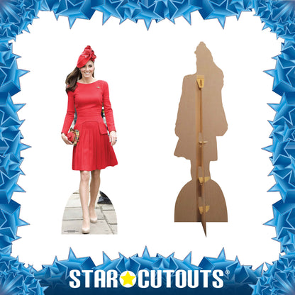SC2010 Duchess Catherine Cardboard Cut Out Height 189cm