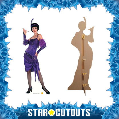 SC213 Fabulous Flapper Cardboard Cut Out Height 177cm