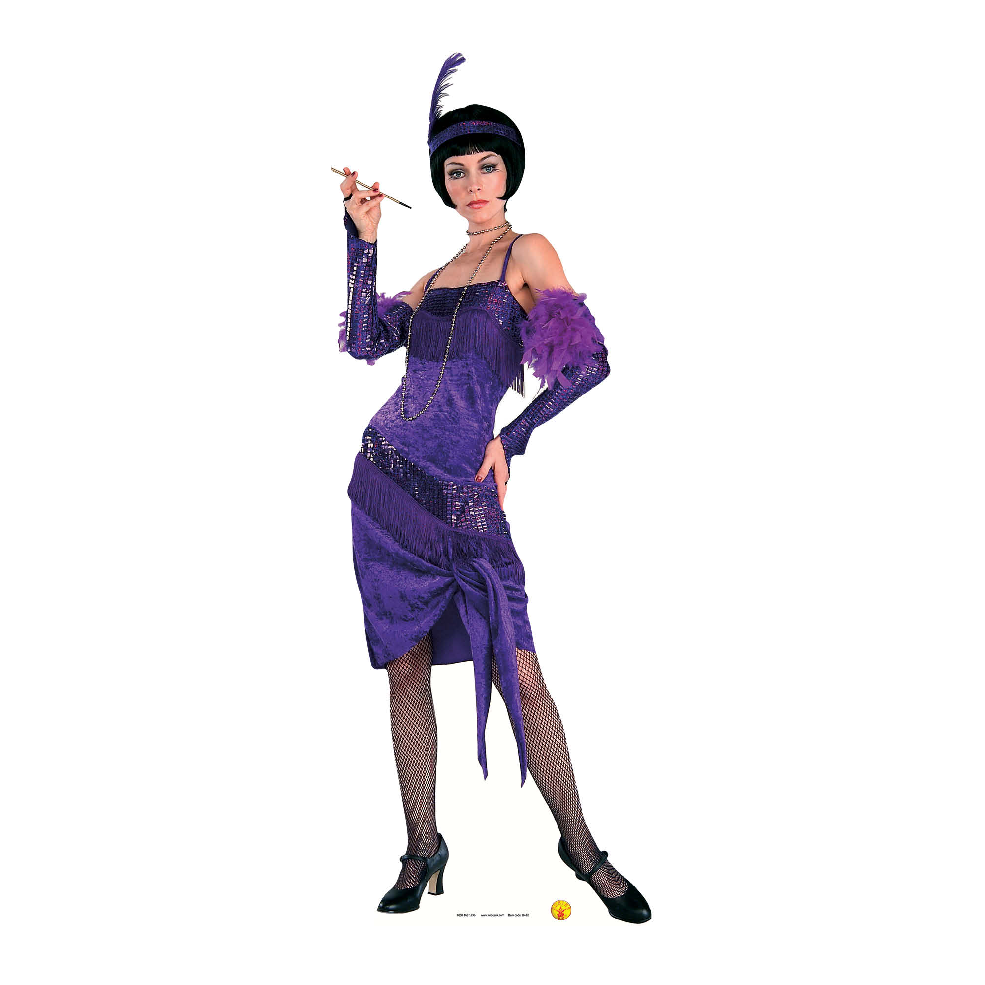 SC213 Fabulous Flapper Cardboard Cut Out Height 177cm – Star Cutouts