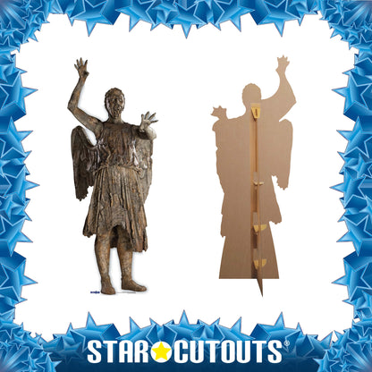 Weeping Angel Attacking Cardboard Cut Out Height 182cm - Star Cutouts
