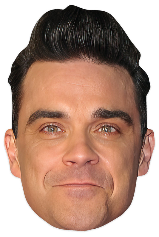 CM244 Robbie Williams Mask CELEBRITY MASKS Single Face Mask