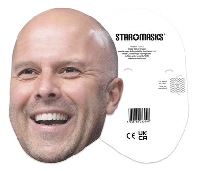 CM252 Arne Slot Single Cardboard Face Mask